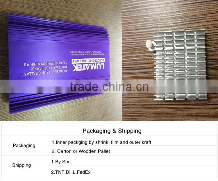 Imitating wooden aluminium profile