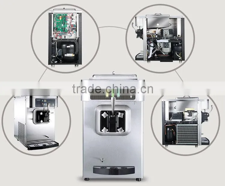 Pasmo table top frozen yogurt machine S110F