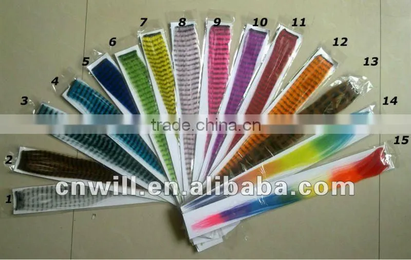 wholesale feather hair extension synthetic hair extension