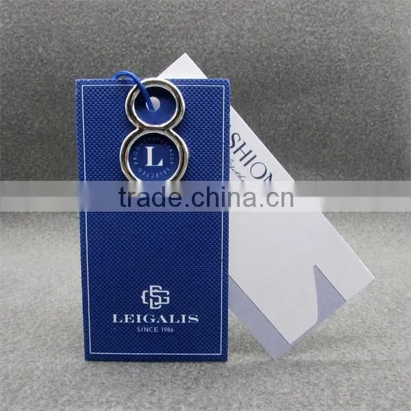All Debossed Garment Tags With String