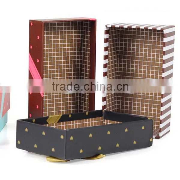 Lovely Heart Spot Paper Gift Box