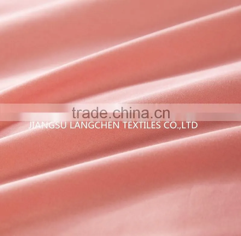 Spring/Summer satin cotton classic pink bedding set
