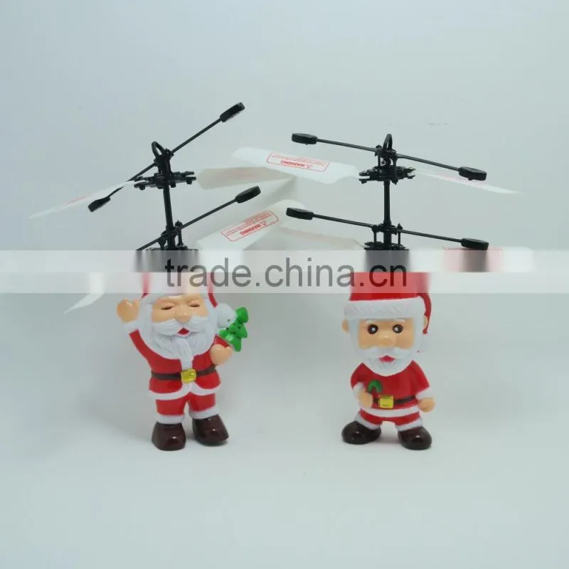 Flying Santa With LED HY-838U 2016 Christmas New Toys 2016 New Products Christmas New Products 2016 New Toys For Christmas 2016