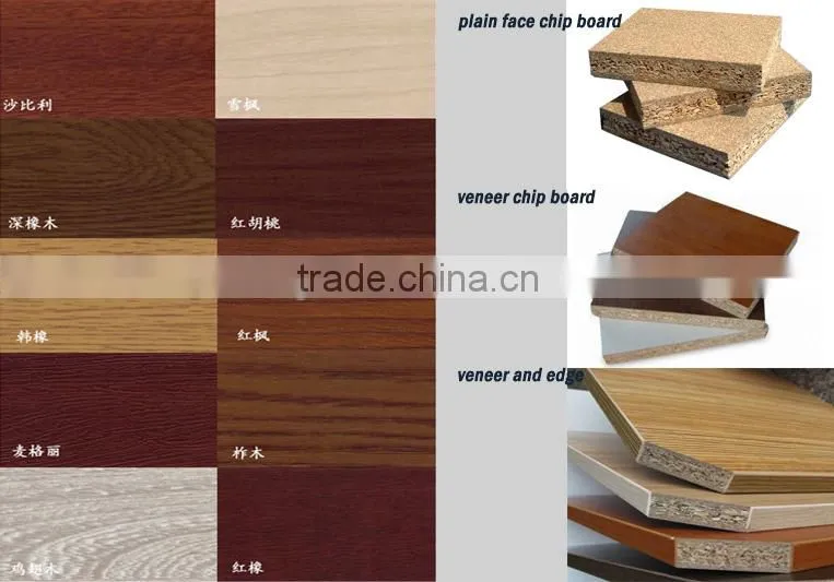 board manufacturer flakeboard coated chipboard manufacturers for door core using chipboard