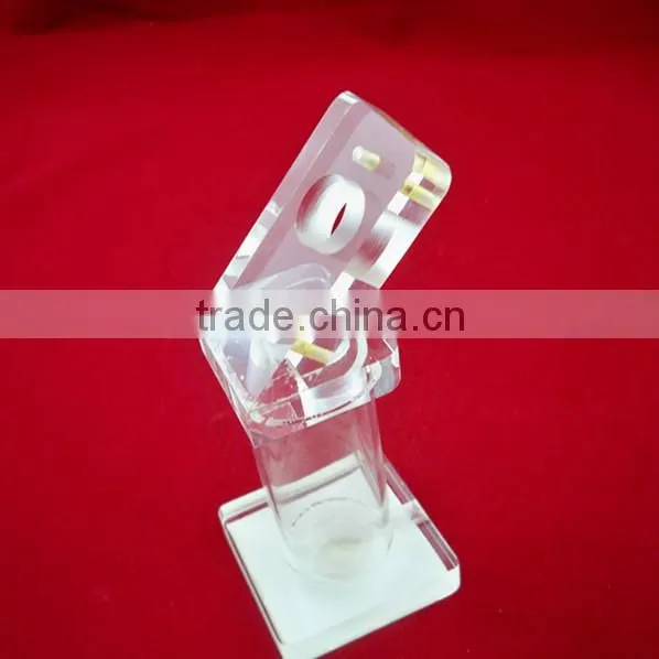 Mouse or mobile phone display in acrylic