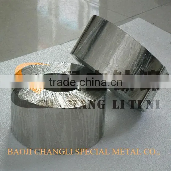 baoji astm b162 ni200 pure nickel foil strip