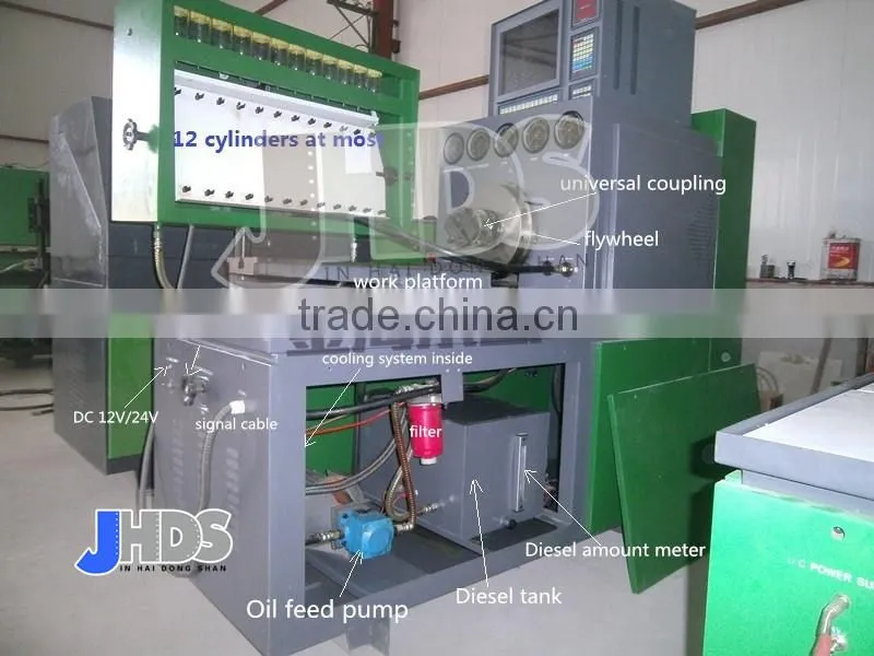12PSB diesel test bench(diesel fuel injection pump test bench) from manufacturer with best price