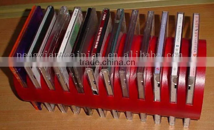 Plastic CD Rack