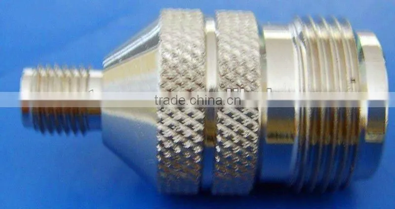 TNC male crimp connector 01 for cable, RF connector, Coaxial connector end 08