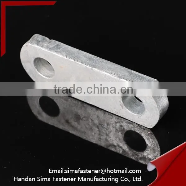 PD clevis plate used for overhead line fitting with two hole