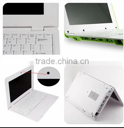 2016 new products 10.1 TFT LCD WM8880 1.5GHz China Laptop Dual Core 1024*600 ANDROID 4.2 Built-in Bluetooth