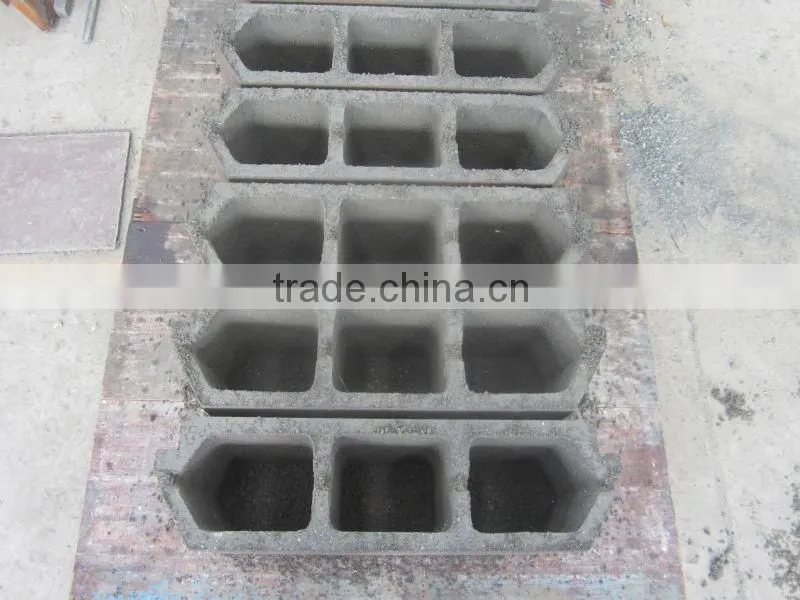 automatic hydraulic concrete paver brick molding machine for sale