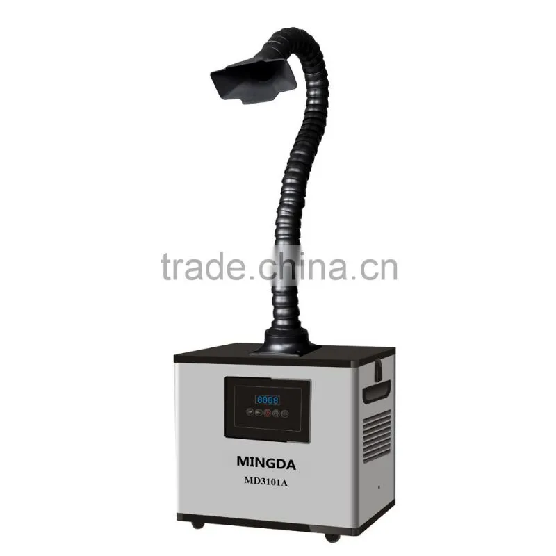 Made in China Factory MD3101A digital display fume extractor / ESD smoke absorber /laser smoke filter
