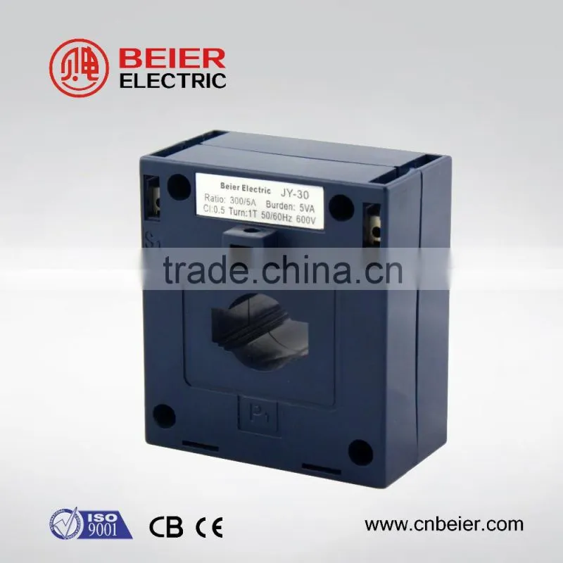 JY-30 single phase sealed and busbar current transformer(ct) 5a