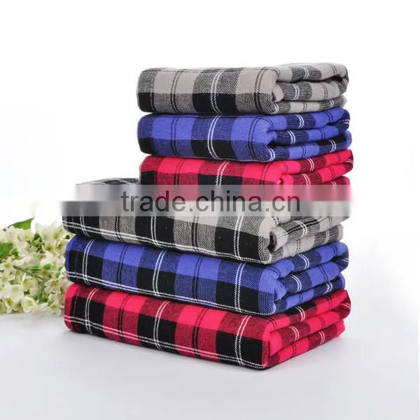 Thick and fluffy 100% cotton towel made in China for wholesale