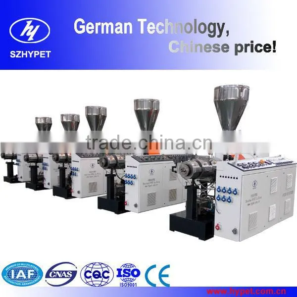 Germany Technology ZS65/132 High Output Conical Twin Screw PVC Pipe Extruder Machine