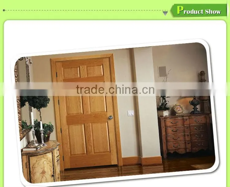 noiselessly Anti-theft wood door