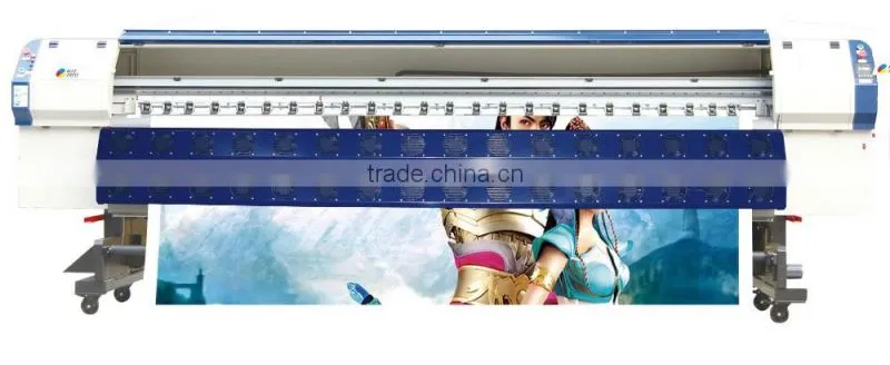 China Factory Supply 3.2meter Konica head Solvent printer with KM/512/42PL/14PL