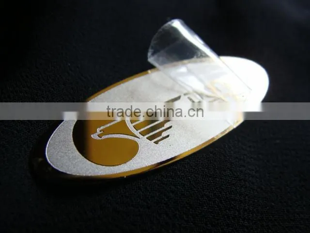 High quality custom metal logo plate
