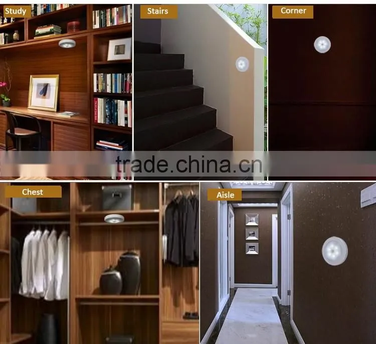 High Sensitivity Wireless Mini Wall Mount pir Motion Sensor Light Switch