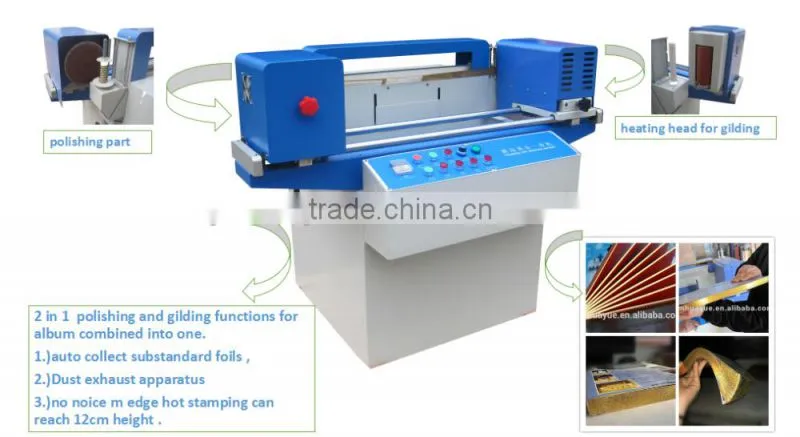 CE 2 in 1 Photobook Making Machine /Hot Stamping
