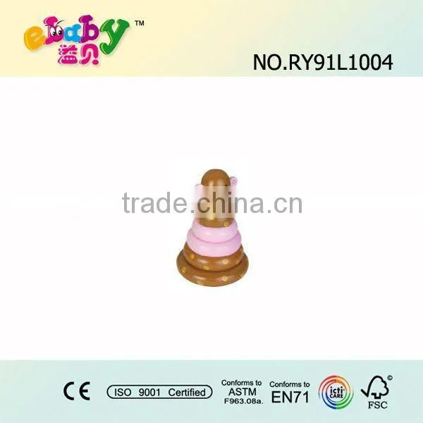 Wooden stacking toy