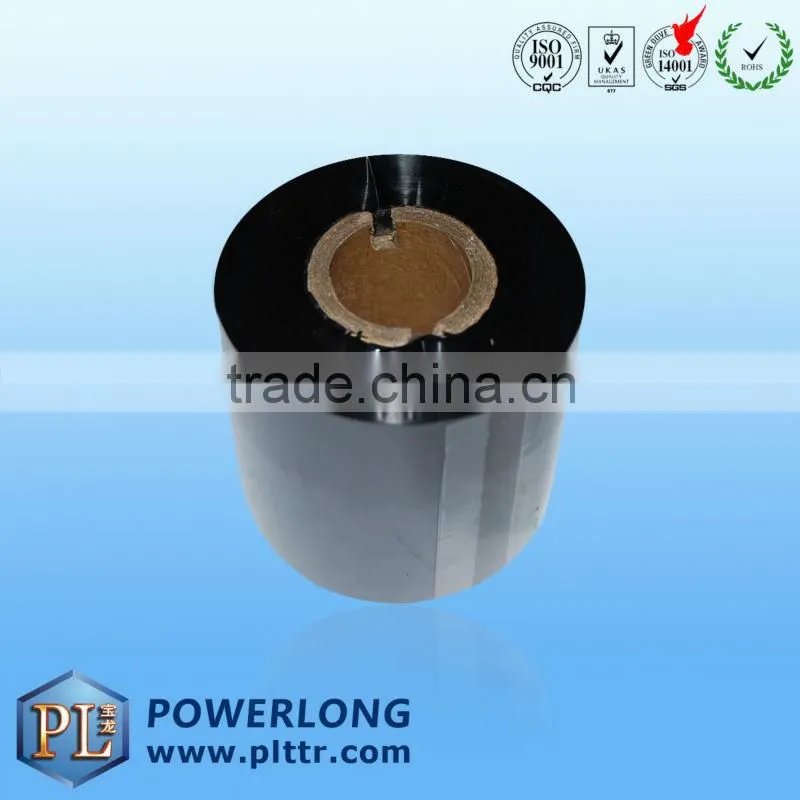 Enhanced wax thermal transfer ribbon