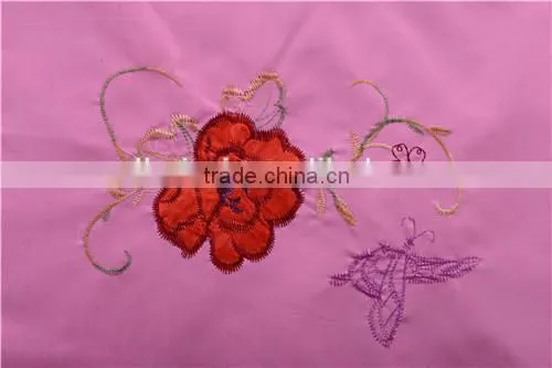 features and natural bed sheet with Embroidery sunflower and animals for sale