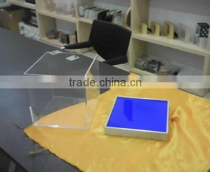 acrylic cube led display box
