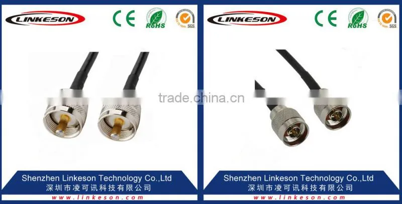 BNC male video monitoring RF connector