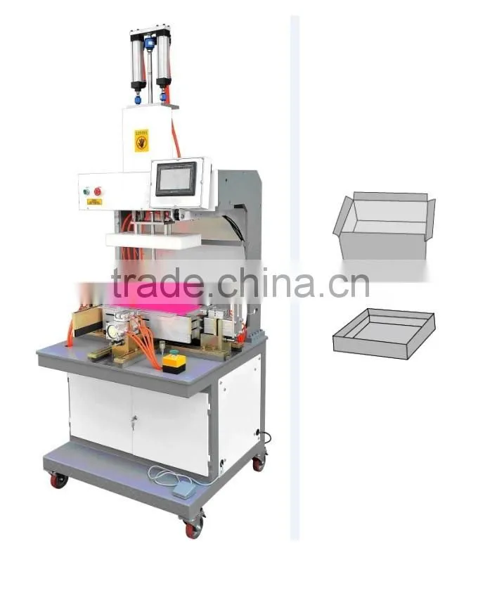 HM-YP450 Rigid Box folding-in and Bubble Removing Machine