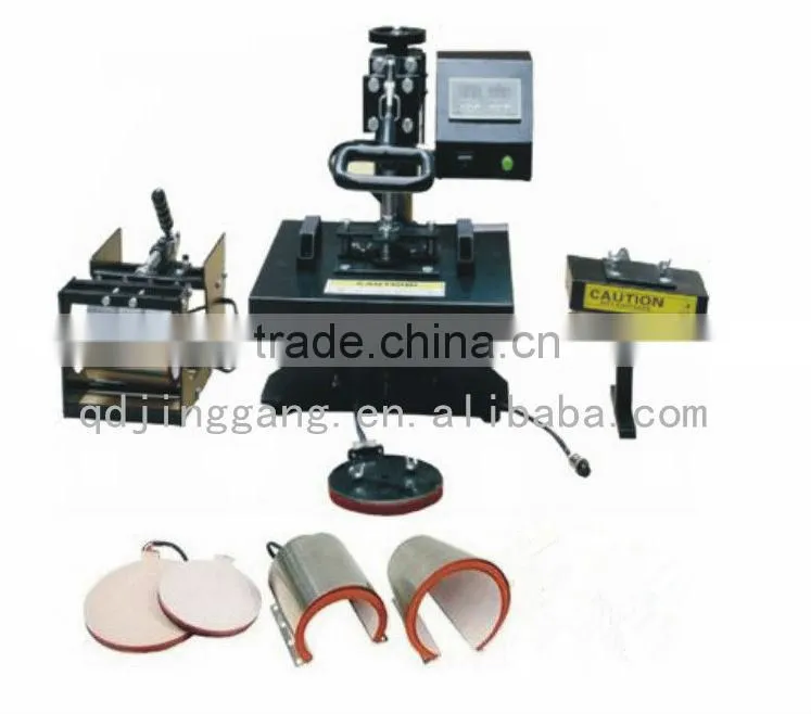 6 in 1 heat press printing machine