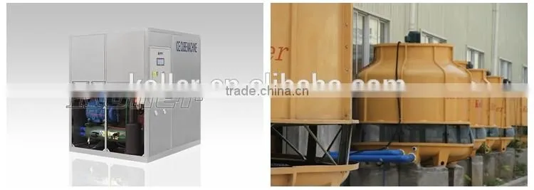 2 Tons Edible Ice from Ice Cube Maker for Hotels and Bars