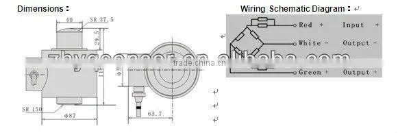 Column style load cell