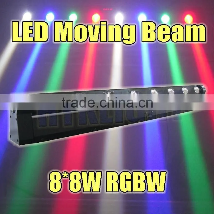 led moving bar 8*8W RGBW