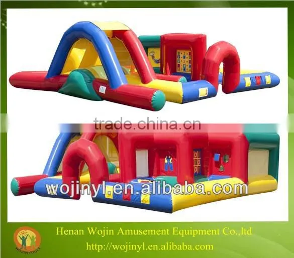 Adrenaline rush extreme inflatable obstacle course