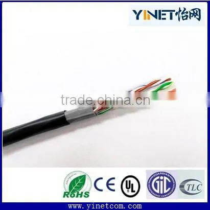 Factory price Cat 6 Unshielded ethernet cable , pure copper conductor, UTP, 305M