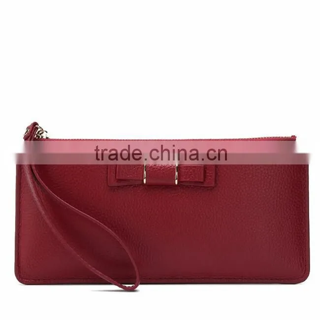Lining Fabric Wallet Women Leather Wallet Ladies Wallet Wholesale