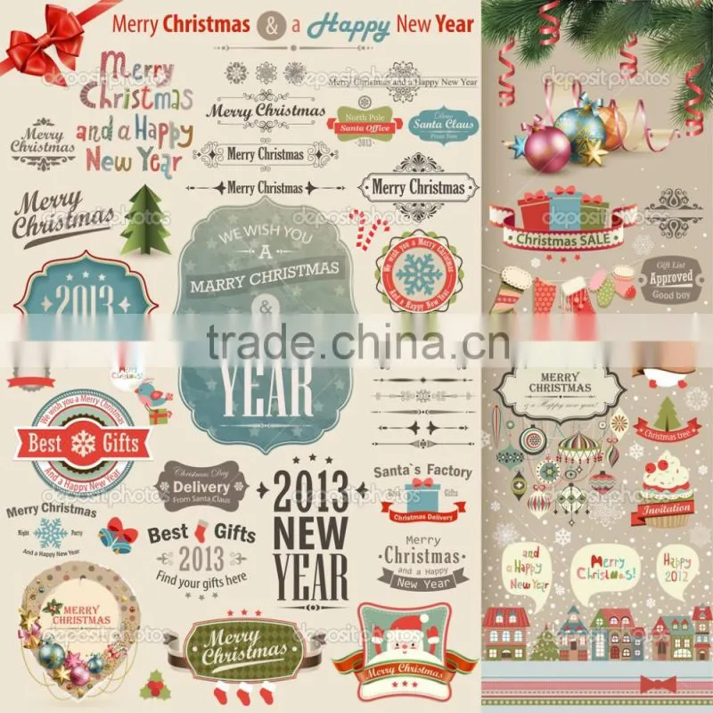DIY Scrapbook for holiday home and party decoration