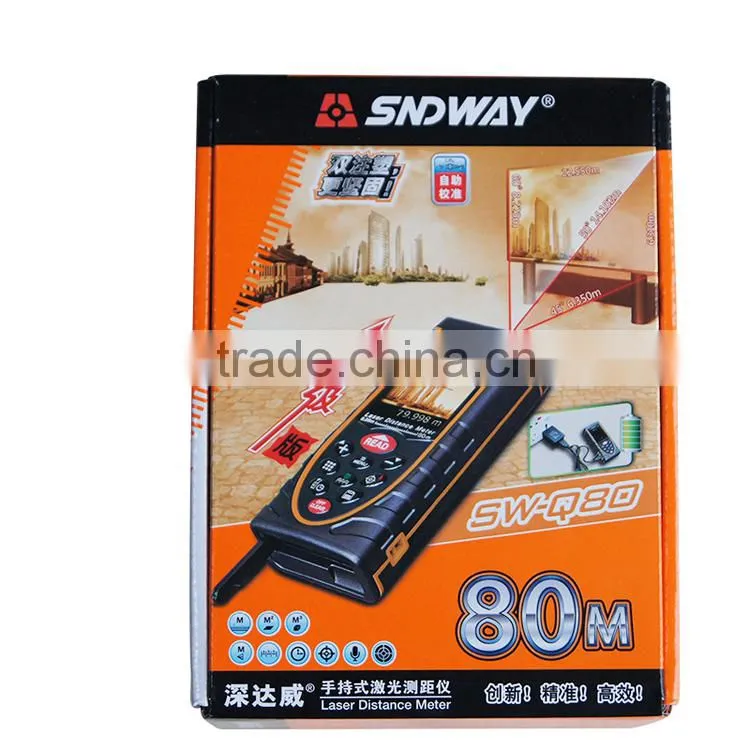 Hand Held Digital 80M Distance meter Laser Rangefinder With Camera