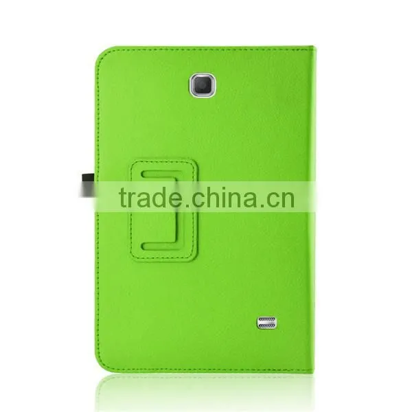 2014 New Style Slim Flip Stand Leather Cover Case For Samsung Galaxy Tab 4 8.0 T330