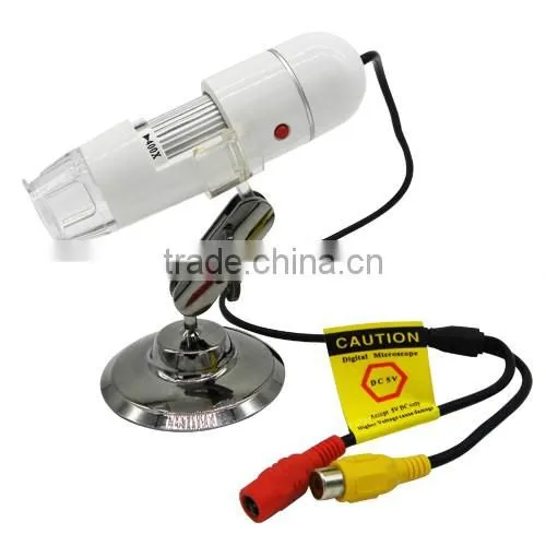 TV400X Portable Microscope with 8 LED Lights, Digital Microscope