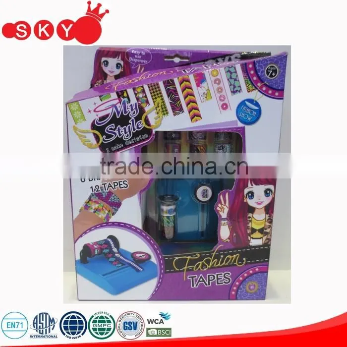 Beauty DIY beads set educational toys for kids 2016 new item diy girls gift toys