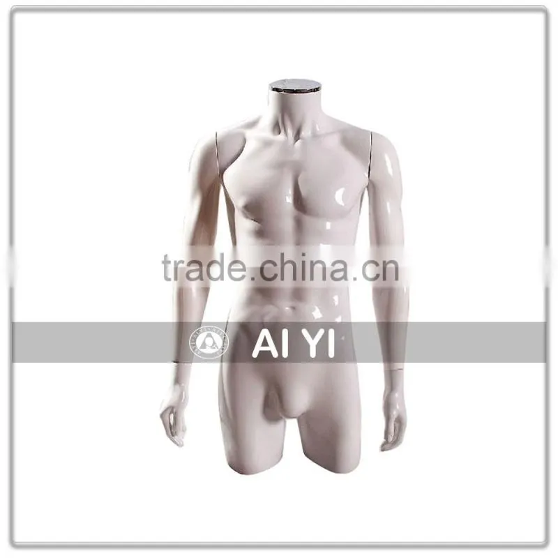 female and male upper body torso for clothing