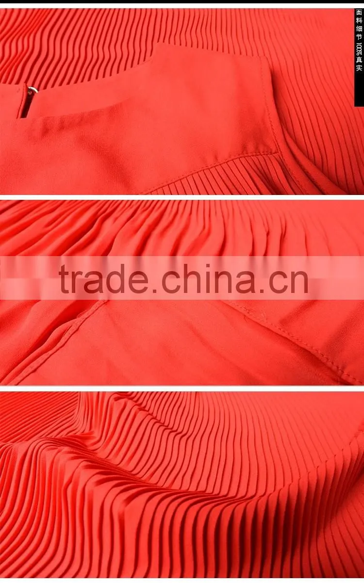 Chiffon O-neck Maternity dresses for office Summer Loose