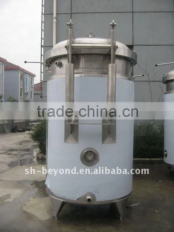 stainless steel vacuum extraction tank