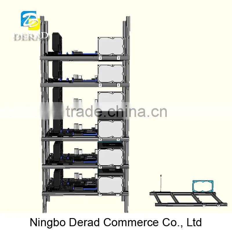 Custom Vertical ATX Aluminum Computer Studio Server Rack
