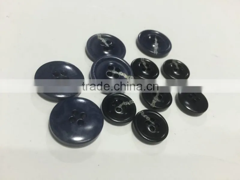 4 Holes Fancy Natural Corozo Nut Buttons