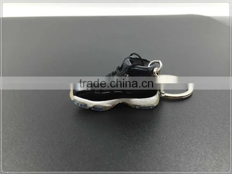 3d sneaker shoe keychain/3d mini jordan shoe keychain
