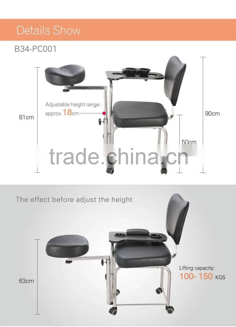 Pedicure spa. Nail chair . Nail beauty equipment. Professional Pedicure Chair